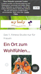 Mobile Screenshot of mybody-gubo.at