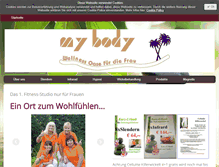 Tablet Screenshot of mybody-gubo.at